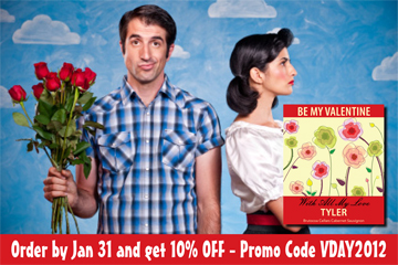 Valentines Day custom label wine promotion CWS